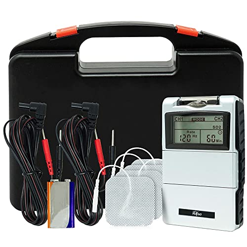 Dr Physio USA Professional Electrical Tens Machine for Physiotherapy – 1027 (Grey)