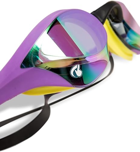 Vista 65 de ARENA Unisex Arena Cobra Ultra Swipe Racing Swim Goggles Aqua-negro