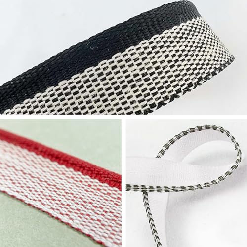 48 Stück Buchbinder Stirnbänder,30x1,3cm Baumwoll Buch Stirnband,Buchbindung Tuch Set für Buchbindeanfänger Buchreparatur Buchdekoration (24 Farben)