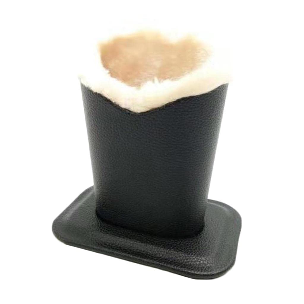 Anti scratch Plush Eyeglasses Holder Stand Protective Glasses Case Black-image-44