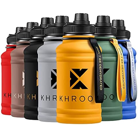 Khroom® Edelstahl Trinkflasche Sport 1,3 L Cover