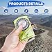 Outdoor Compass with Adjustable Declination, Magnifier, Ruler, Scale, Multifunctional Kids Waterproof Compass for Map Reading, Hiking, Camping, Navigation and Survival.
