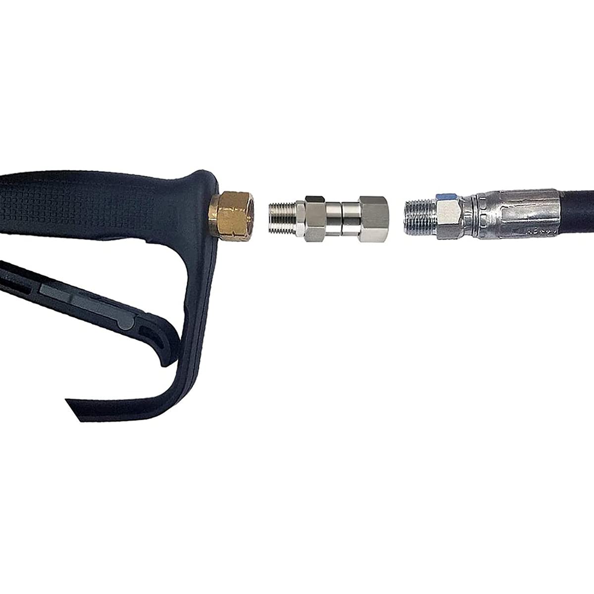 The Lord Of The Tools Hochdruckreiniger-Drehgelenk – Edelstahl, 3/8 Zoll NPT, 360° Schwenkbar
