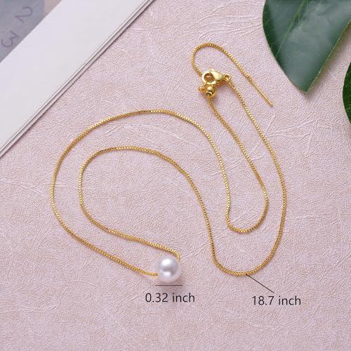 Maid of Honor Gift from Bride, Maid of Honor Proposal Gifts, Bridal Party MOH Necklace, Wedding Gifts for Bridesmaid, Bridesmaid Pearl Necklace, Thank You Gift from Bride4