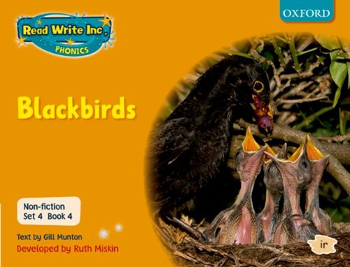 Read Write Inc. Phonics: Non-fiction Set 4 (Orange): Blackbirds - Book ...