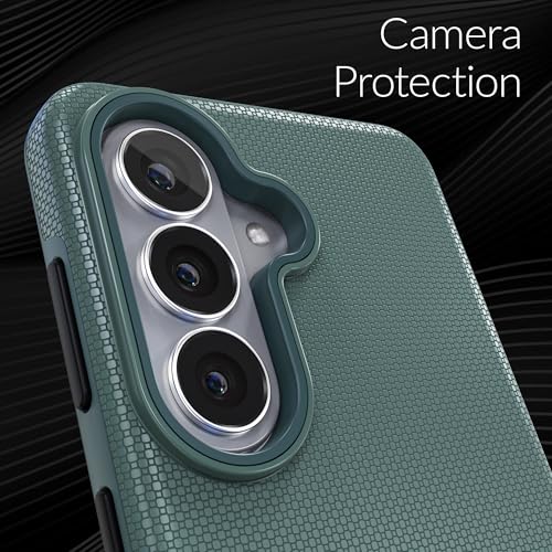 Image of Crave for Samsung Galaxy S26 Case, Compatible with MagSafe Shockproof Protection Dual Layer Case for Samsung Galaxy S26 (6.3 inch) - Forest Green