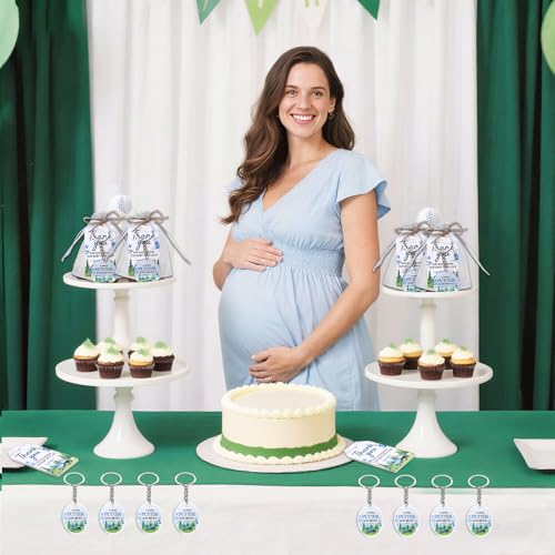 Image of Party Favors Theme Baby-Shower Keychain Set