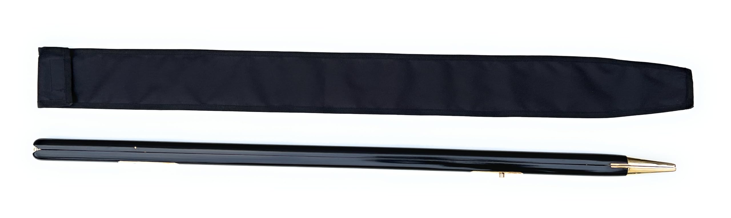 Uniform Store London Pace Stick R316 Militär-Wächter-Racing, Premium-Serie, schwarz, Federschloss, 91,4 cm lang, Schwarz , 6