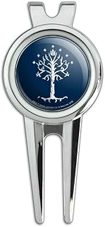 GRAPHICS & MORE Lord of The Rings Tree of Gondor Golf Divot Repair Tool and Ball Marker
