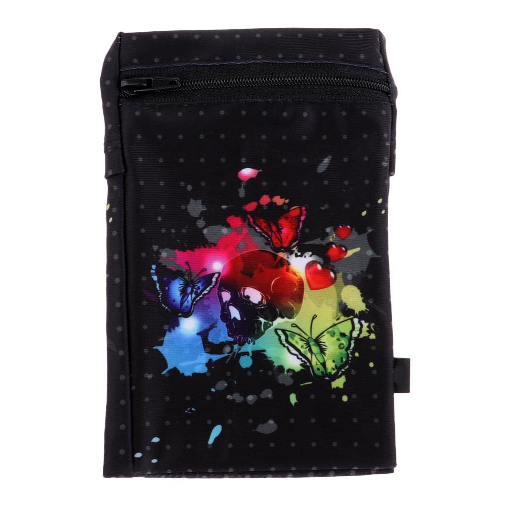 BNF Sports Wristband Sweatband Wallet Zipper Pocket Armband L Skull Butterfly | Sporting Goods | Team Sports | Basketball | Clothing, Shoes & Accessories | Other Basketball Clothing-image-48