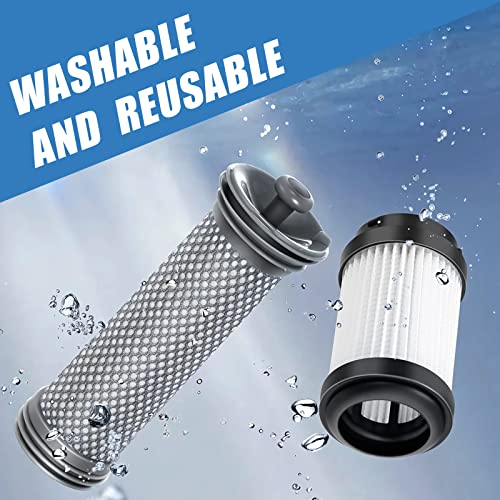 SaferCCTV Replacement Filter Compatible with Tineco Pure ONE X Cordless Vacuum Cleaner, Pre Filter with HEPA Filter
