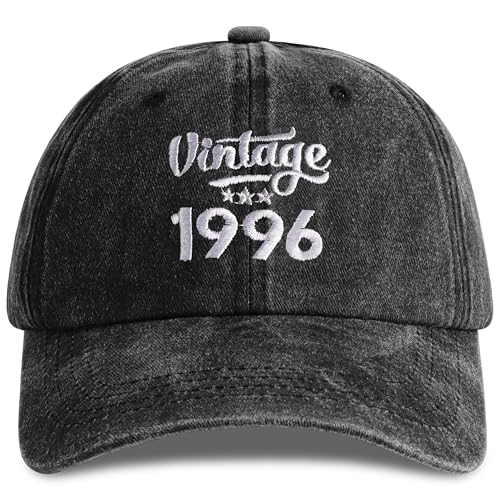 Jeasona 30th Birthday Gifts for Men 1996 Cap 100% Cotton 30th Birthday Gifts for Him Brother/Son