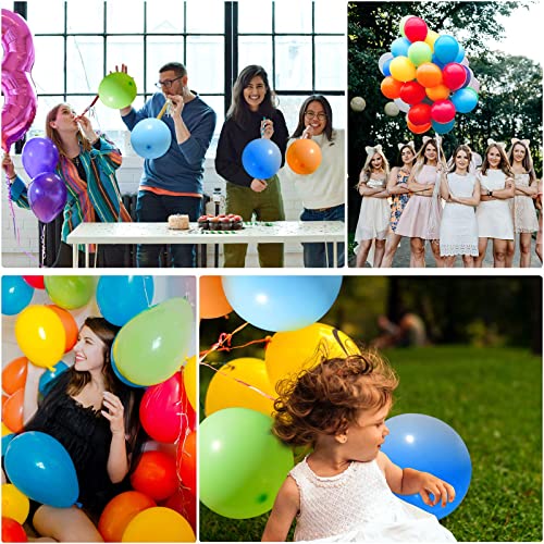 Image of Party Propz Rubber Multicolor Balloons For Birthday - Pack Of 101Pcs, Happy Birthday Decoration Kit | Multicolor Balloons Decoration For Birthday | Balloon Decoration Kit | Birthday Decoration Items