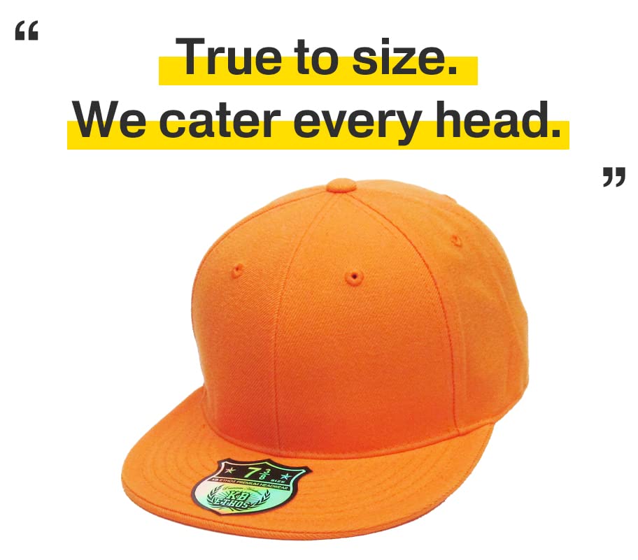 Image of KBETHOS Original 6 Panel Flat Brim True-Fit Fitted Cap