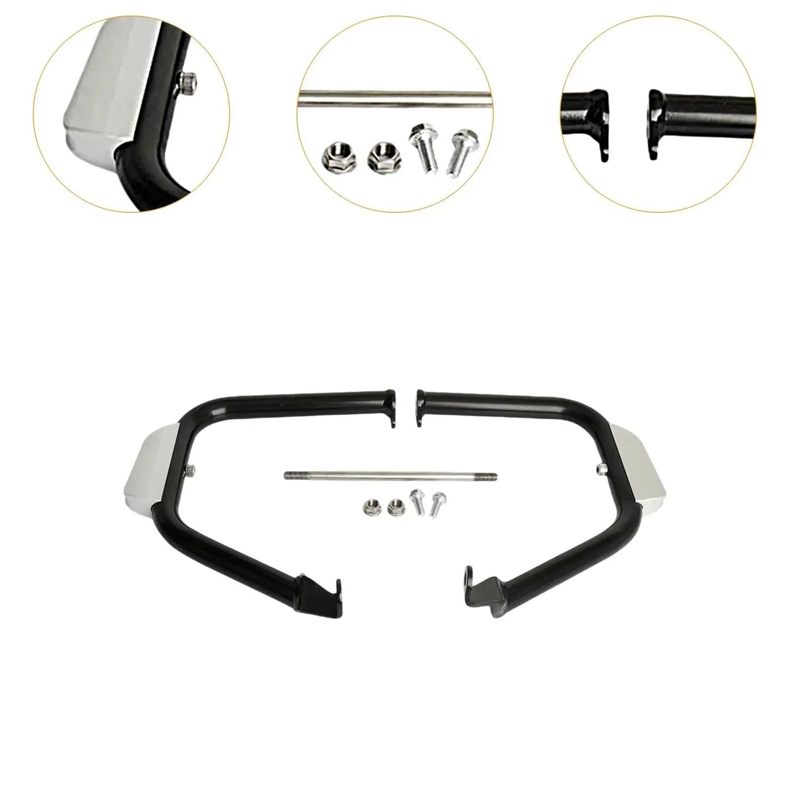 Paraurti per Moto Kit paraurti motore moto, kit telaio protettivo facile da installare, adatto per Scrambler 400x 2024 Speed ​​400 Protezione Motore Paraurti