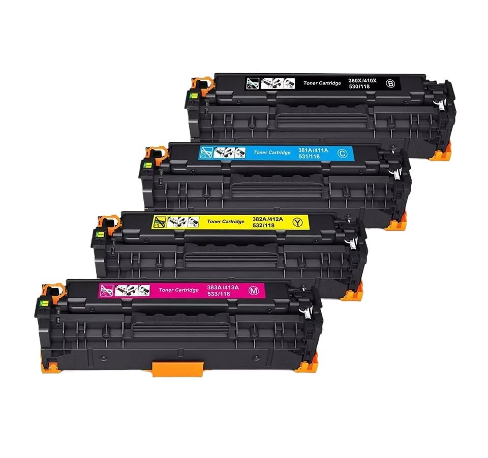Toner 305A CE410A sans traces pour réparer les impressions ternes sur M475dw