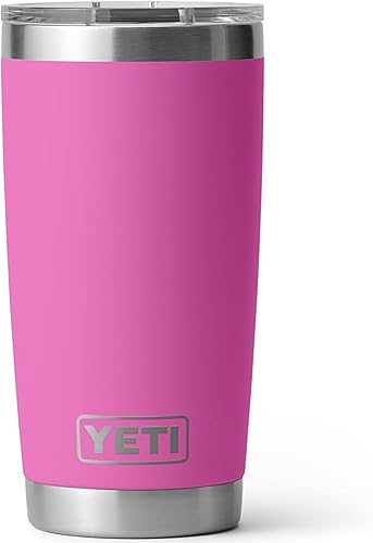 Miniatura 42 de YETI Rambler - Vaso de acero inoxidable con aislamiento al vacío de 20 onzas con tapa MagSlider verde azulado (Agave Teal)