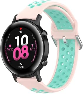 ANZOAT Pulseira de relógio de silicone de 20 mm 22 mm para Garmin vivoactive 3 4 Forerunner 245 245M 645 acessórios de pulseira de relógio inteligente