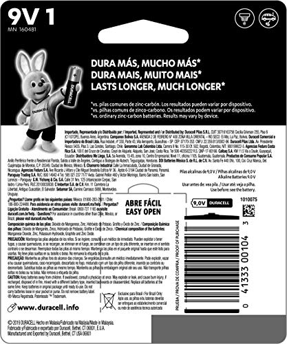 Duracell Bateria 9V Duracell Com 1 Unidade