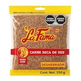 La Fama Machacado Carne Seca De Res Shredded Beef Jerky 250g...