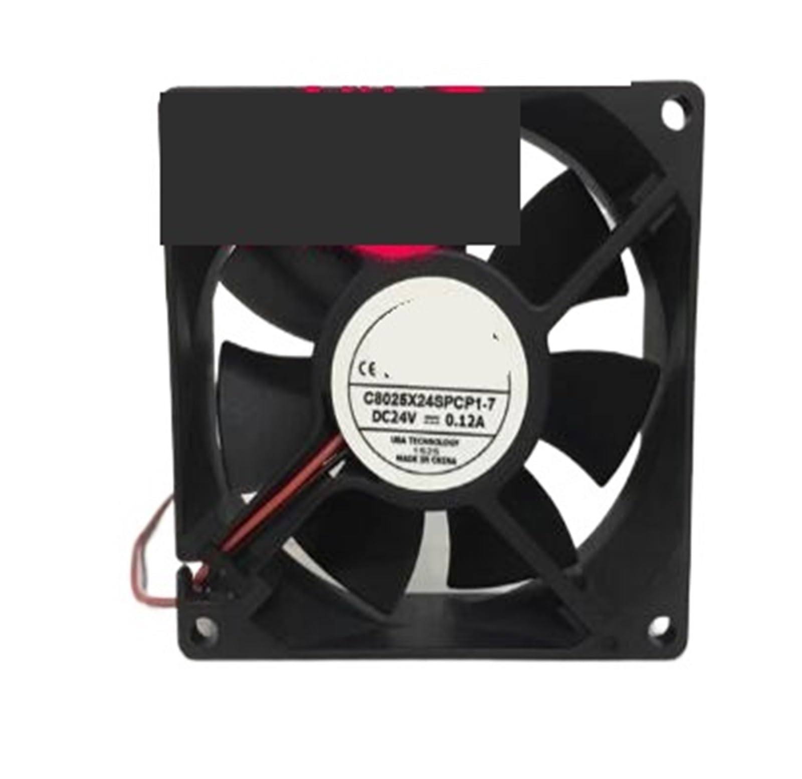 Ventilateur de serveur 2 fils C8025X24SPCP1-7 DC 24V 0,12A 80x80x25mm