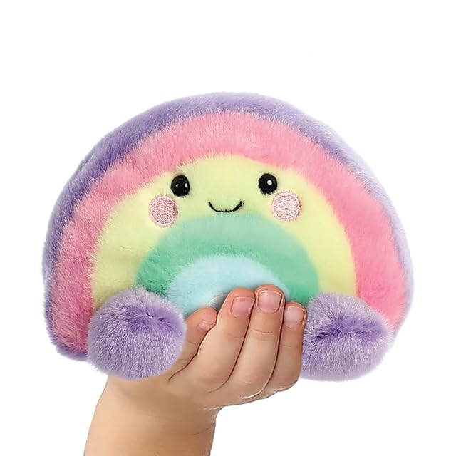 Foto 2 de 3 de Aurora, 33577, Palm Pals VIVI Arco Iris 13cm, Peluche, Multicolor
