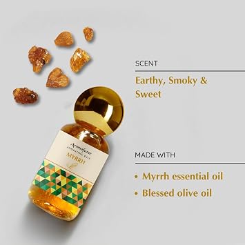 Myrrh Anointing Oil, 9ml, Christian Gifts, Aromafume