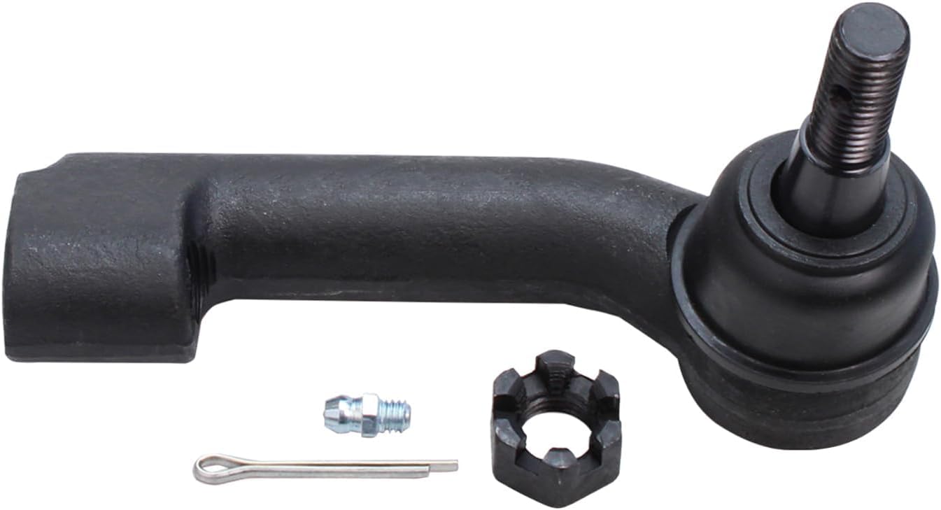 Detroit Axle - 4WD Front 4pc Wheel Bearing Hubs Kit for 07-10 Ford Expedition Lincoln Navigator, 2 Wheel Bearing and Hubs 2 Outer Tie Rods 2007 2008 2009 2010 Replacement