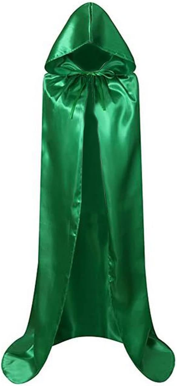 Colorful House Unisex Full Length Hooded Cape Costume Cloak (Purple, 59") : Clothing, Shoes & Jewelry