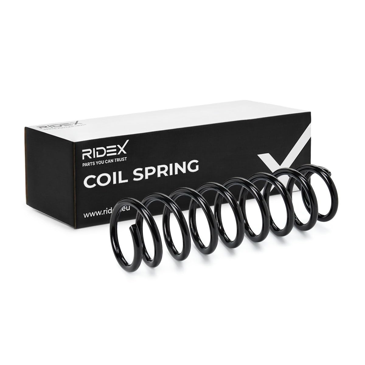 RIDEX 188C1039 2x Muelle de suspensión Trasero Compatible con MITSUBISHI Outlander II SUV CWW