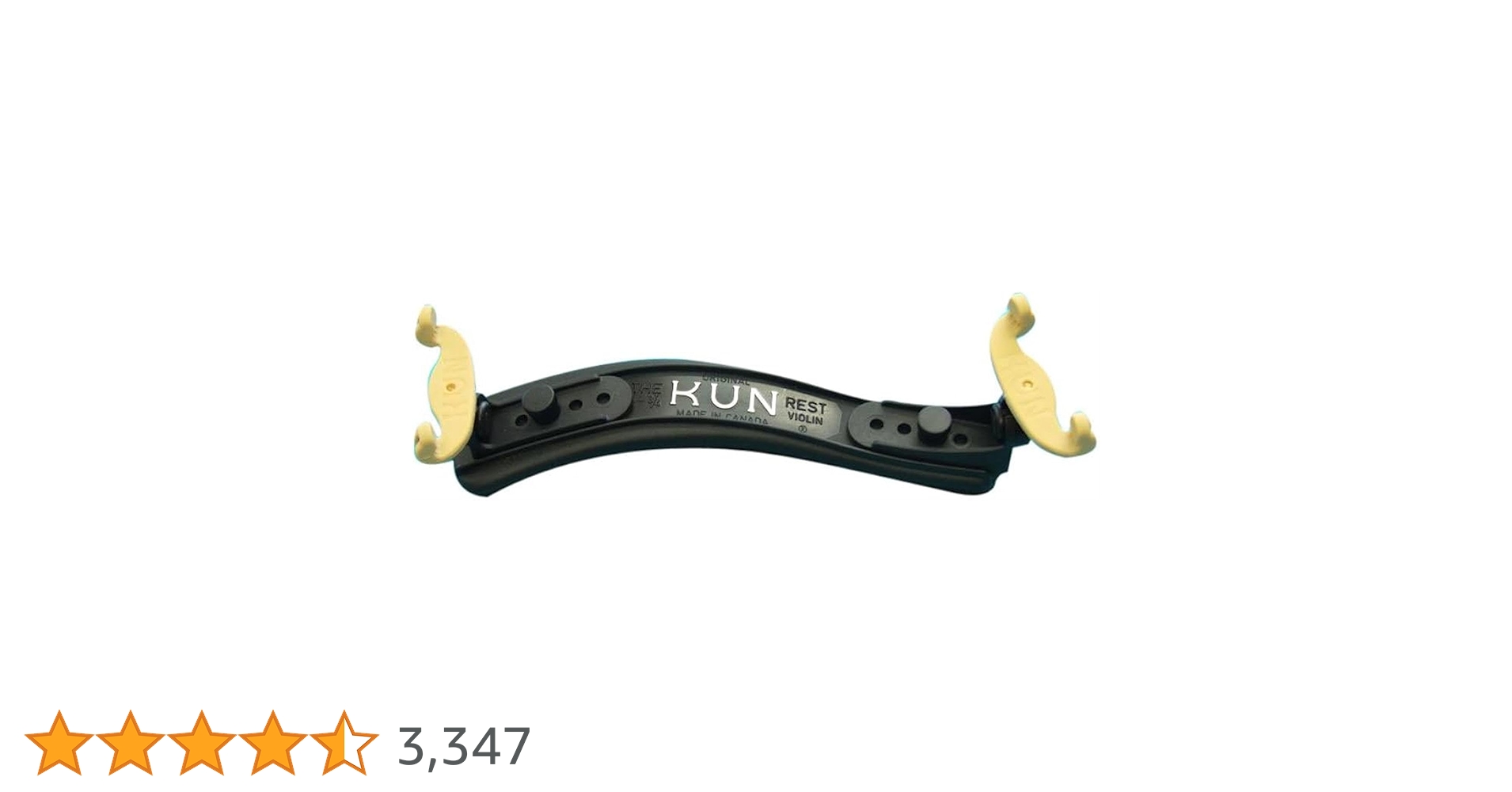 Amazon | KUN(クン) バイオリン肩当て Original(オリジナル) 3/4