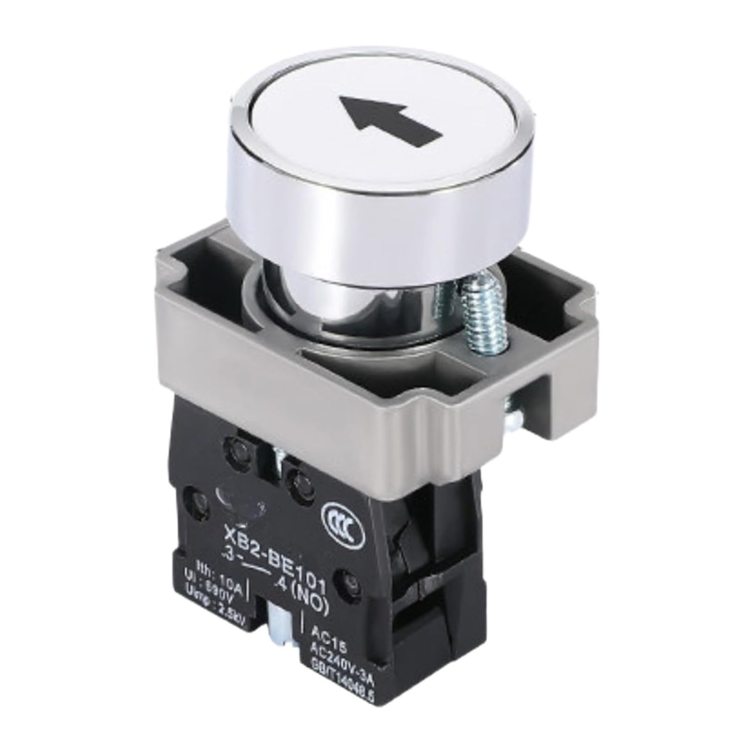 XB2-BA31C BA31CZB 2 Flat Head Green Button Start Switch Alloy Copper(XB2-BJ33C)