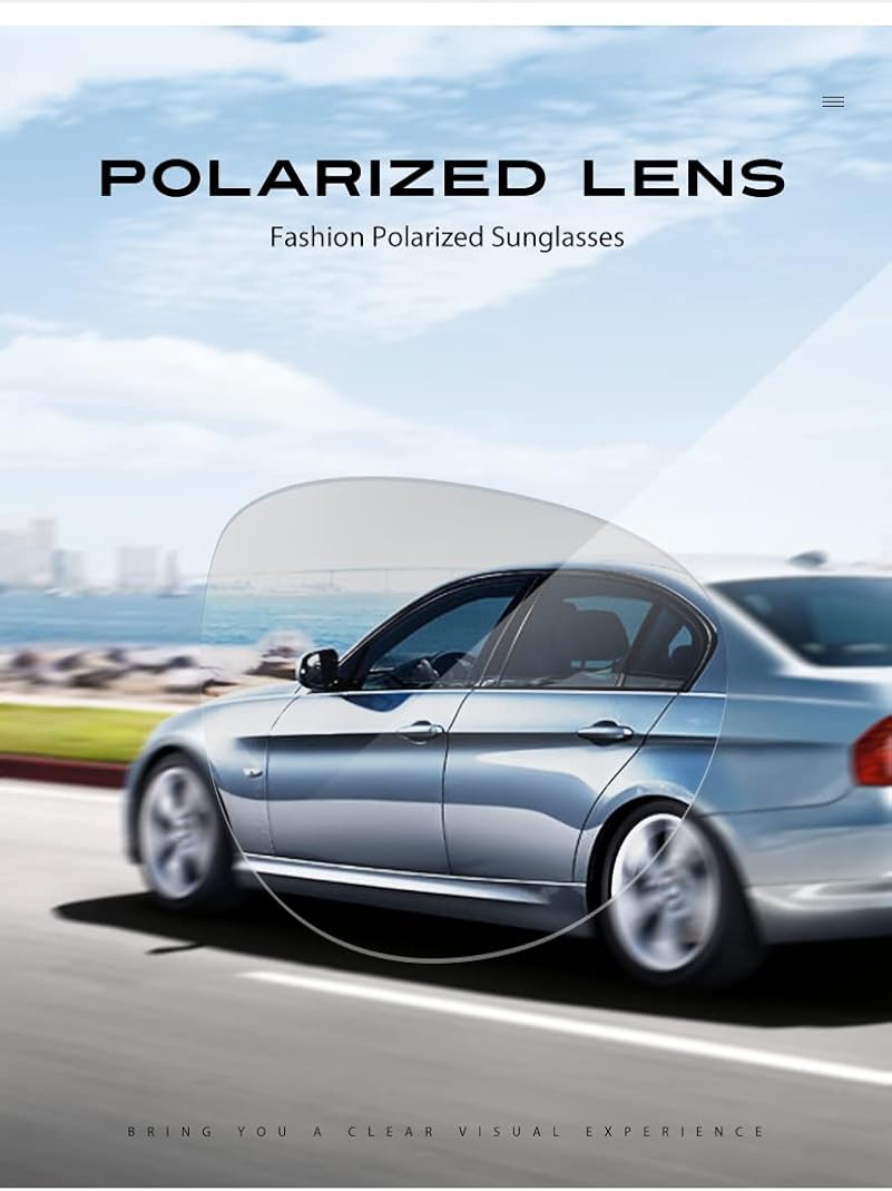 Miniatura 6 de solrojo Gafas de sol deportivas polarizadas ultraligeras para hombres y mujeres correr ciclismo conducción motor golf pesca UV400