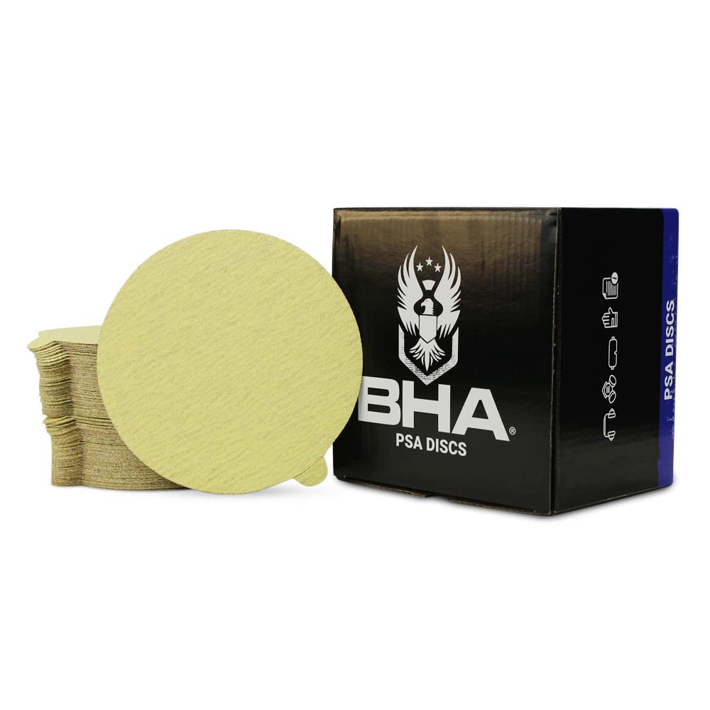 Disques abrasifs 15,2 cm auto-adhésifs grain 80 pour ponceuse orbitale excentrique - 8