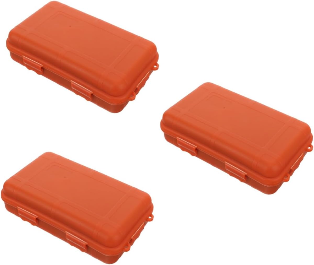 GLEAVI 3pcs Box Outdoor Survival Storage Box Tool Case Organizer Tool Chest for Camping