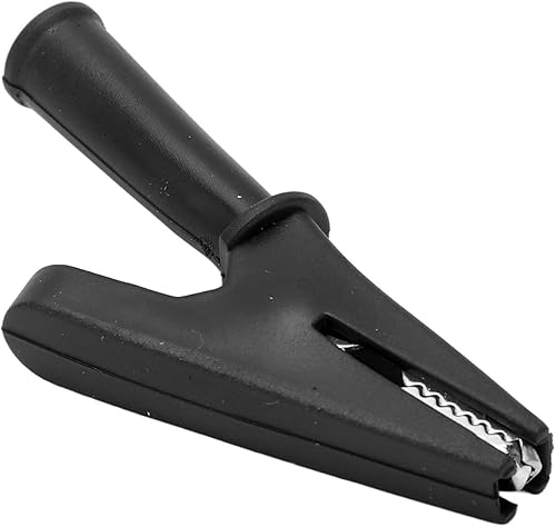 Miniatura 6 de 10 pinzas de prueba eléctricas, abrazadera de carga de potencia, abrazadera de prueba eléctrica de 20 A, corriente nominal de 0.394 in, abrazadera