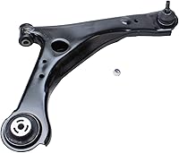 Vista 382 de Detroit Axle - 4 brazos de control de extremo delantero para Nissan Frontier Xterra 2000-2004 Brazos de control inferior y superior con rótulas