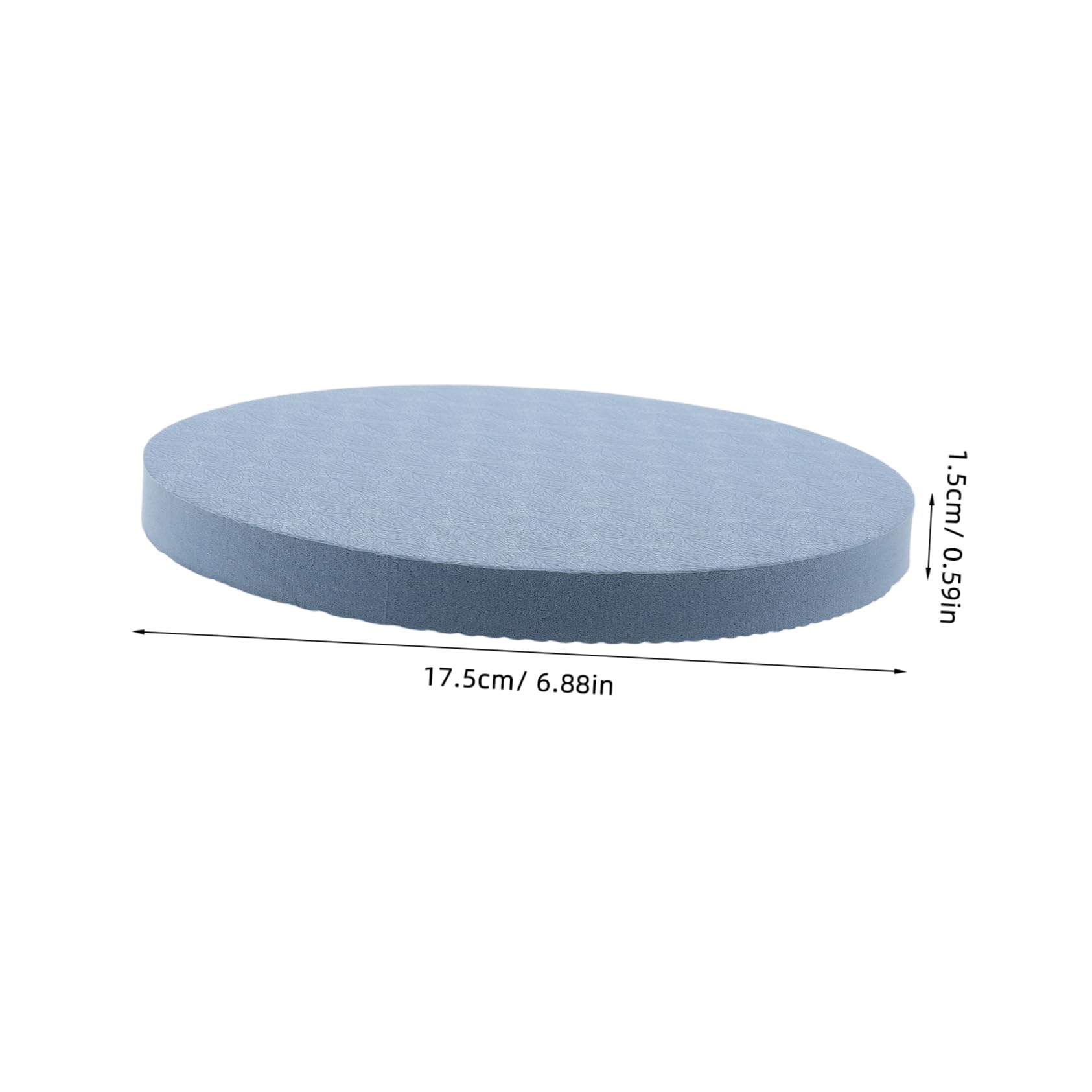 BESPORTBLE 2pcs Round Yoga Support Pads Comfortable Non- Cushion for Kneeling Sitting Elbow and Knee for Fitness Yoga Rehabilitation