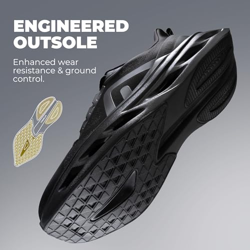 Image of ALLSWIFIT Men's Slip On Walking Shoes Cushioning Hands Free Non-Slip Arch Support Breathable Lightweight Comfortable Workout MoveLito Running Gym Fashion Sneakers