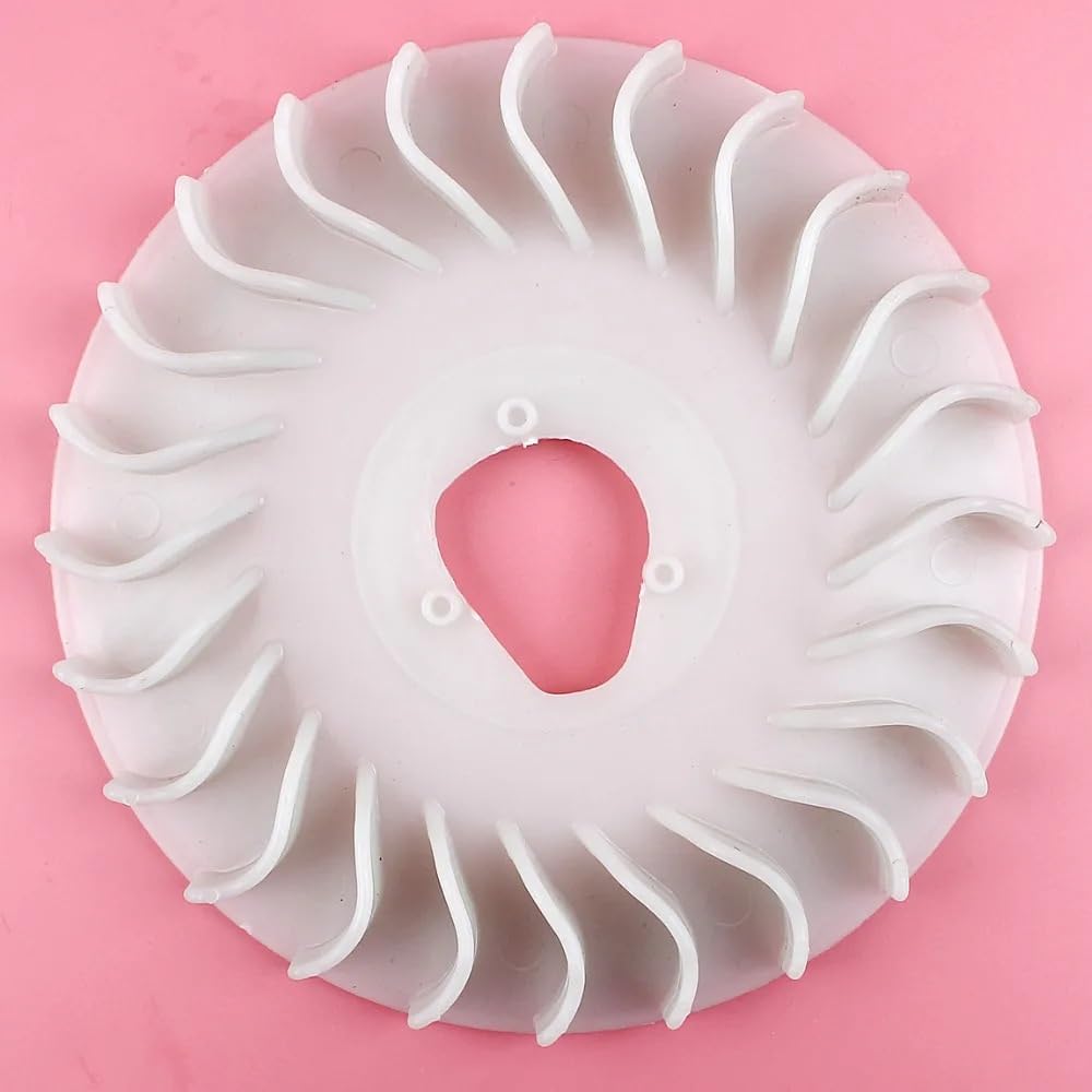 Flywheel Engine Cooling Fan Fit for GX160 5.5HP GX200 6.5HP Lawn Mower Small Engine Motor Part
