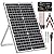 SOLPERK Solar Panel Kit 30W 12V, Solar Battery Trickle Charger Maintainer + Upgrade Waterproof Controller + Adjustable Mount Bracket for Boat Car RV Motorcycle Marine Automotive