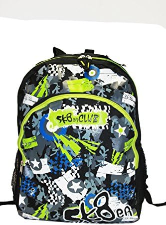 Athletech Boys Backpack Camo Gray/SK8er Club Backpack