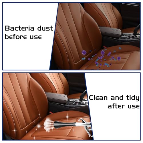 Trocken Ausblaspistole, Druckluft Reinigungspistole, Hochdruck Luftpistole Sprühpistole mit 5 Schlauch und Düse, Bürste, Druckluftpistolen für Kompressor, Zum Reinigen von Staub und Schmutz im Auto