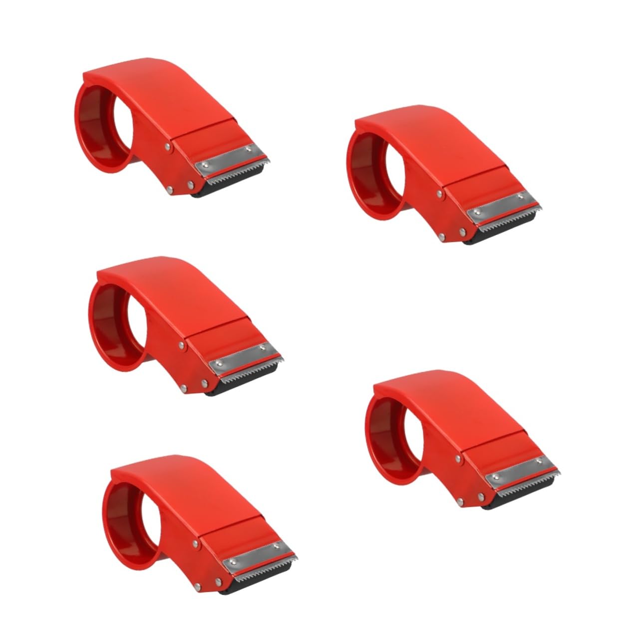 ARTIBETTER 5 Pezzi simpatico dispenser di nastro adesivo dispensare organizzatore desktop supporto del supporto del nastro porta nastro da scrivania carino ferro da stiro rosso
