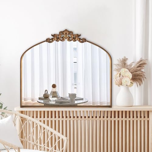 Daoyijiaju DY-FGJZ-GD-03 Gold Traditional Arched Mirror thumb #8