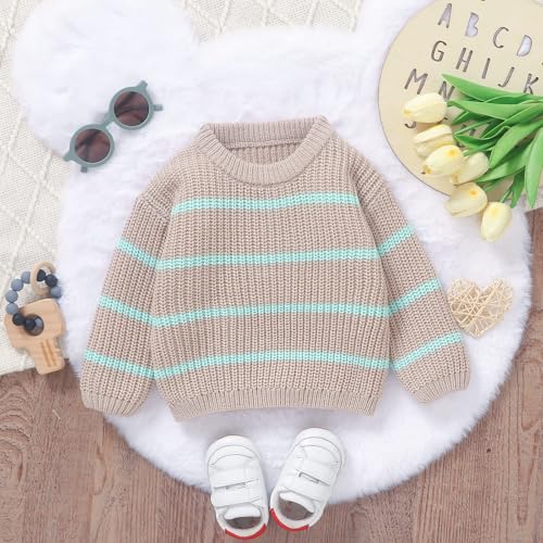 Full Zip Hooded Sweatshirt for Boys Long Sleeve Sweaters Warm Casual Cotton Knit Sweater 2t Boy Christmas Sweater3