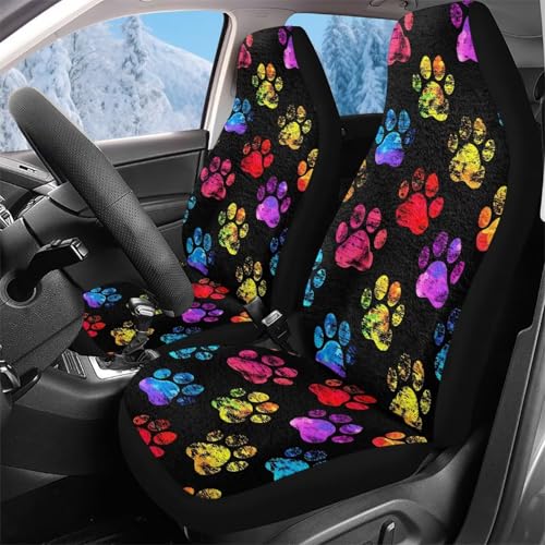 Housses de siège de voiture avant durables et lavables de 52x138cm pour camionnette et SUV familial