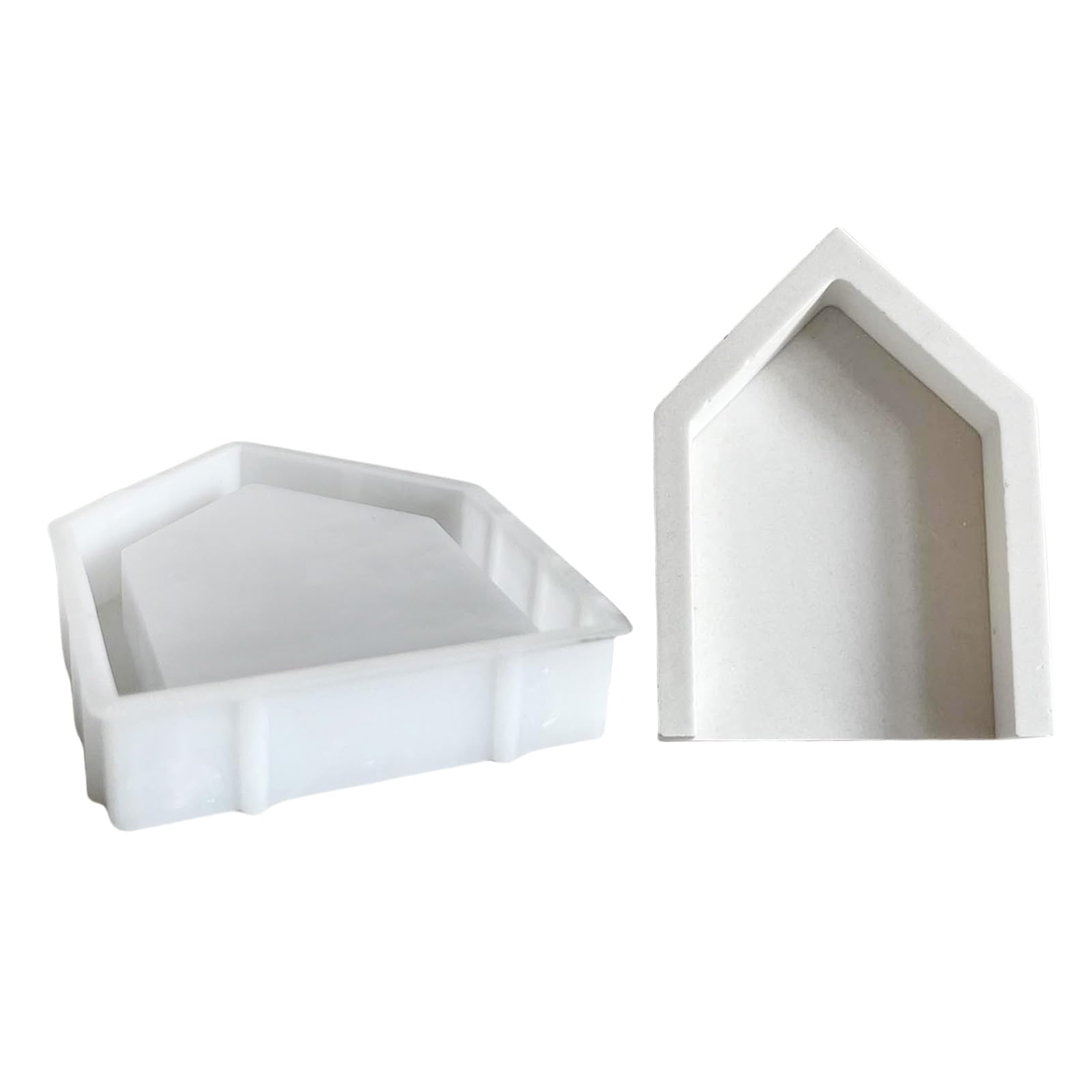 Tsophreniq Bunnies Butterfly House Silicone Molds for Epoxy Resin Soap Making Home Party Decoration Gypsum Silicone Molds