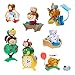 Disney Tsum Tsum Collectible Figurine Toys Disney 100th Celebration Surprise Mystery Bag For Girls & Boys, Series #2 Each Order Includes (4) Blind Packs