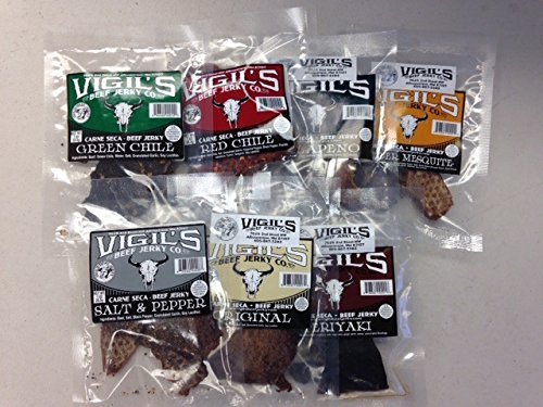 Vigil's Seven-Flavor Beef Jerky Sampler